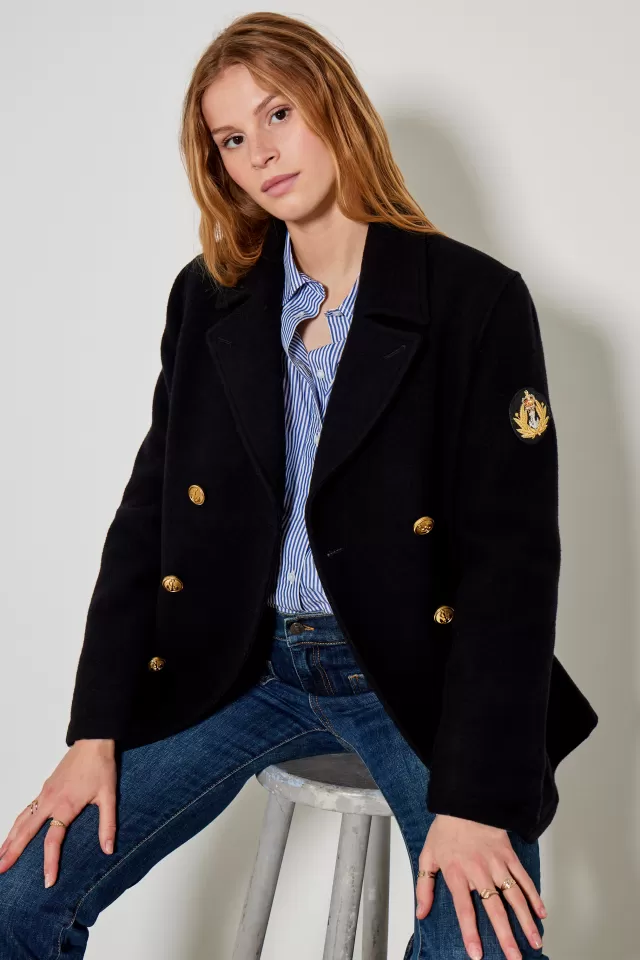 Coats And Parkas | Five Jeans CABAN 798 VALLY Night