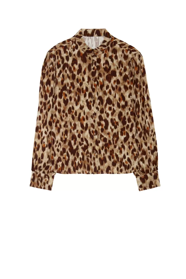 Shirts And Blouses | Five Jeans CHEMISE 662 BEREN Leopard