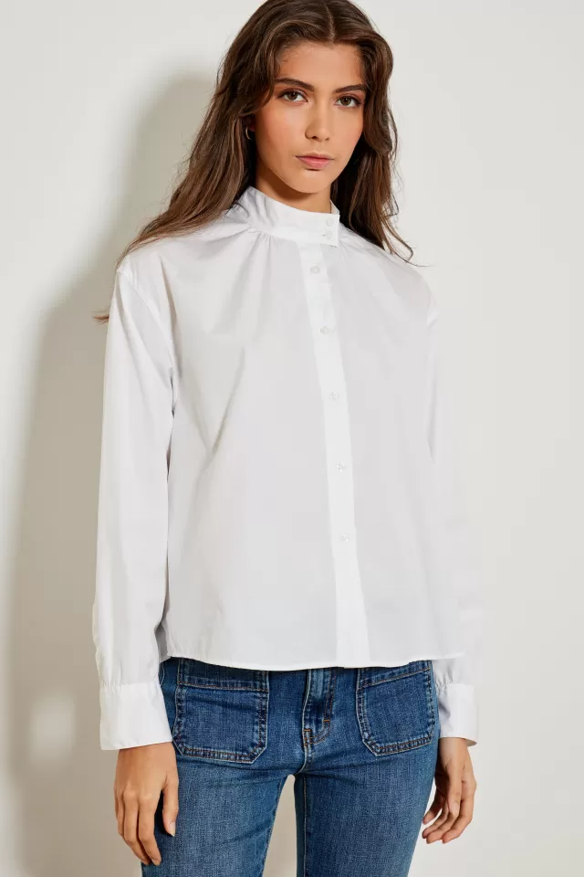 Shirts And Blouses | Five Jeans CHEMISE 717 CERISE White