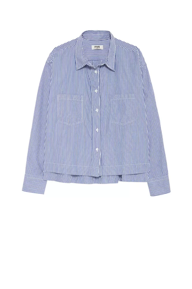 Shirts And Blouses | Five Jeans CHEMISE 460 CLARISSE Navy