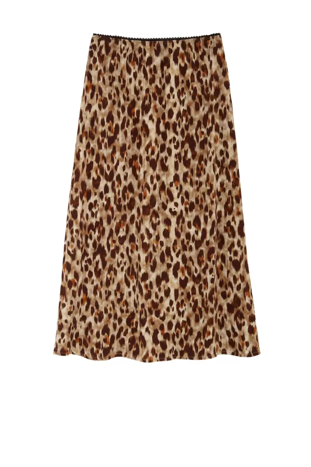 Dresses And Skirts | Five Jeans JUPE 662 JOLANE Leopard