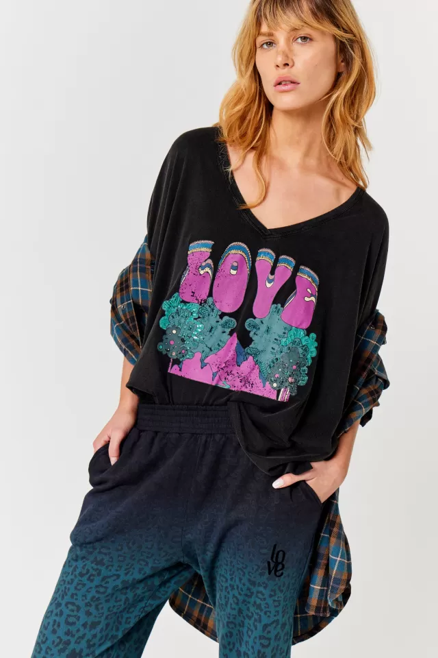 Tee-shirts | Five Jeans TEE SHIRT FOREST LOVE