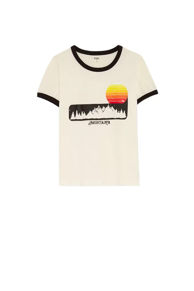 Tee-shirts | Five Jeans TEE SHIRT MONTANA