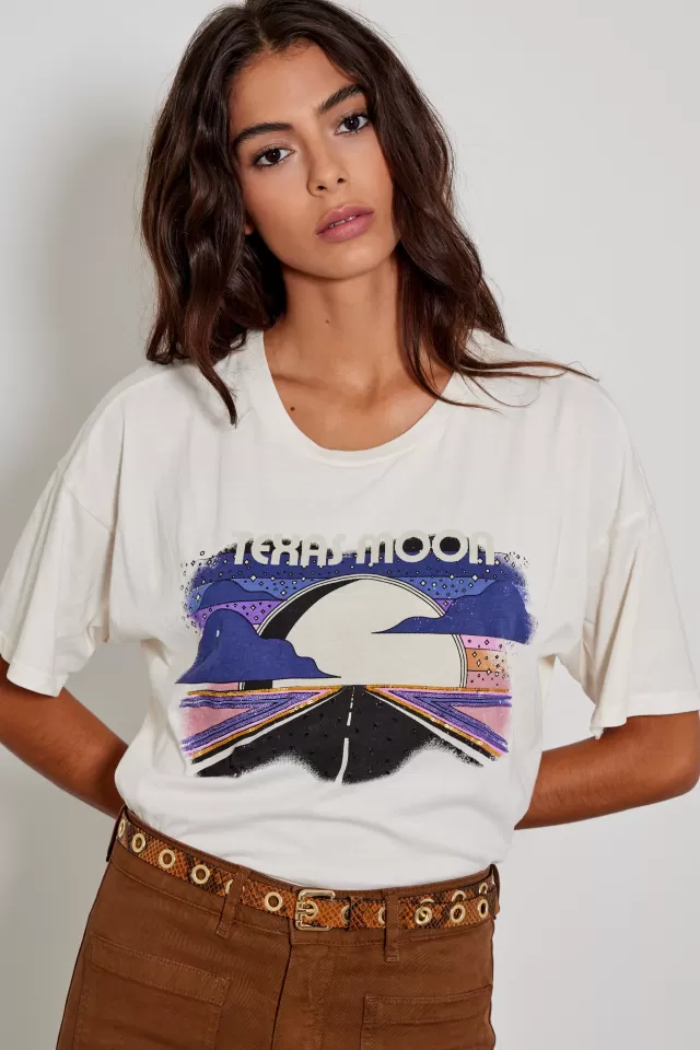 Tee-shirts | Five Jeans TEE SHIRT TEXAS MOON