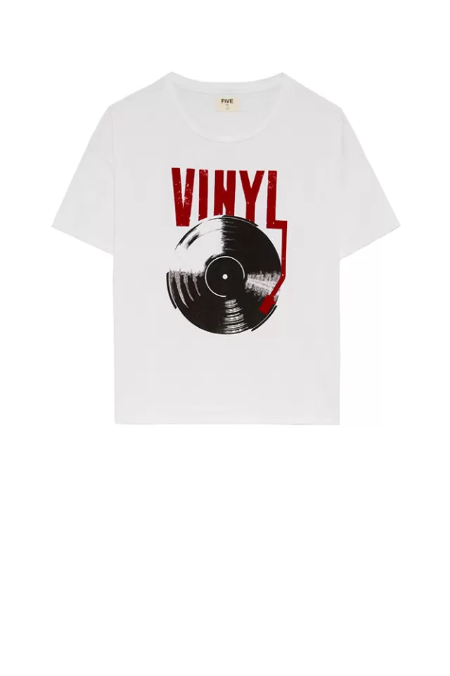 Tee-shirts | Five Jeans TEE SHIRT VINYL